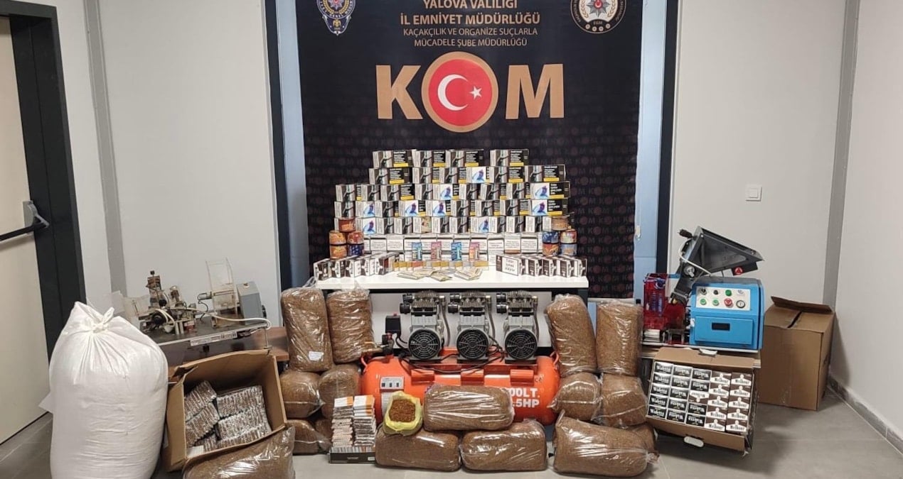 İki ilde kaçak sigara operasyonu: 8 gözaltı